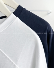 Áo Thun Số 266-B 3880 Oversize Cổ V Est 60