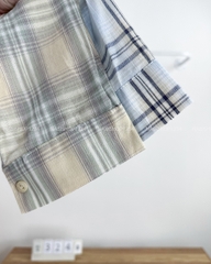 Áo Sơ Mi Số 324-B TD Caro To + 2Dây