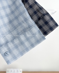 Áo Sơ Mi Số 325-B TD Caro Nhỏ + 2Dây