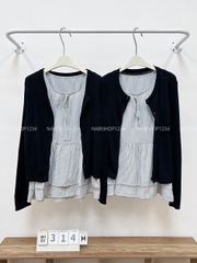 Áo Kiểu Số 314-M 2676 Set CDG + SN BBD