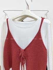 Áo Len Số 124-D Set TD + 2s 2 Kiểu