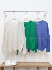 Áo Len Số 125-D TD Đan Mỏng