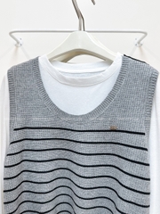 Áo Len Số 126-D Set TD + Gile Kẻ