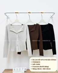 Áo Len Số 127-A TD Gân Cổ Ren