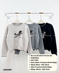 Áo Len Số 129-M TD Cún Nơ
