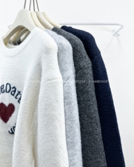 Áo Len Số 130-M TD Tim Chữ