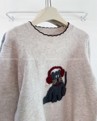 (G30K) Áo Len Số 131-D TD Mèo Tai Phone