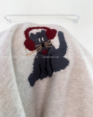 (G30K) Áo Len Số 131-D TD Mèo Tai Phone