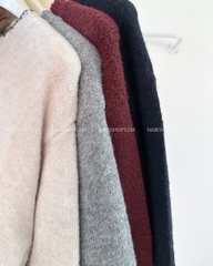 (G30K) Áo Len Số 132-D TD Cún Đính Hoa