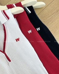 Áo Len Số 137-D 8599 SN Polo Viền W