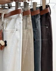 Quần Jean Số 292-B 13007 BG Boom Viền + Nịt Ngựa