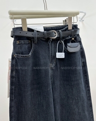 Quần Jean Số 293-B 706 OS Túi Chữ + Nịt