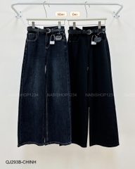 Quần Jean Số 293-B 706 OS Túi Chữ + Nịt