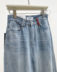 Quần Jean Số 294-B 1017 OS Lai Viền Đỏ