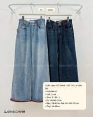 Quần Jean Số 294-B 1017 OS Lai Viền Đỏ