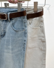Quần Jean Số 300-B 2891 OL Trơn + Nịt