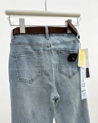 Quần Jean Số 300-B 2891 OL Trơn + Nịt