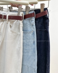 Quần Jean Số 301-B 1201 NL Boom Trơn + Nịt