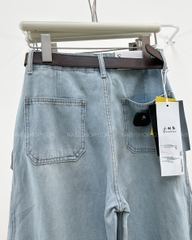 Quần Jean Số 302-B 1237 NL Boom Viền Chỉ+Nịt