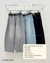 Quần Jean Số 302-B 1237 NL Boom Viền Chỉ+Nịt