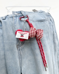 Quần Jean Số 303-B 3013 OR Viền Giữa+MK Tim