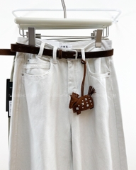 Quần Jean Số 305-B 3250 NL OS Thêu Túi+Nịt Ngựa