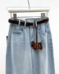 Quần Jean Số 305-B 3250 NL OS Thêu Túi+Nịt Ngựa