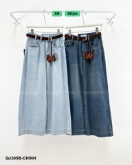 Quần Jean Số 305-B 3250 NL OS Thêu Túi+Nịt Ngựa