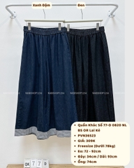 Quần Khác Số 77-D 0820 NL BS OR Lai Kẻ