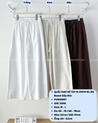 Quần Kaki Số 120-M 25019 NL BG Boom Dây Rút