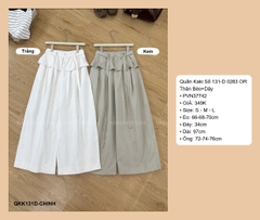 Quần Kaki Số 131-D 0283 OR Thân Bèo+Dây