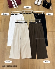 Quần Kaki Số 133-M 6683 OS Túi Viền+Nịt