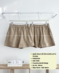 Quần Short Số 133-D 2516 Lai To Túi Nút