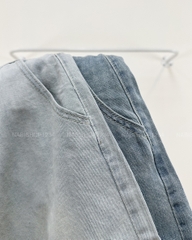 Quần Short Số 163-D 8193 Ngố Jean Trơn