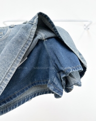 Quần Short Số 166-B 7315 Jean Giả Váy