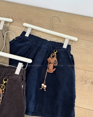 Quần Short Số 168-D 8180 LT Gân+MK Cún