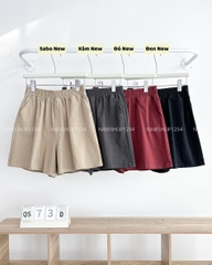 Quần Short Số 73-D 387 Lưng Thun Trơn