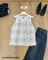 S20 Áo Kiểu Số 280-D SN Thổ Cẩm