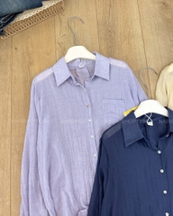 S20 Áo Sơ Mi Số 321-D 6038 TD Đũi Trơn