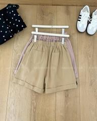 S20 Quần Short Số 151-B 1212 Kaki Lật Lai LT New