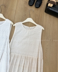 S30 Váy Số 158-D 1839 Thô Thêu Sát Nách