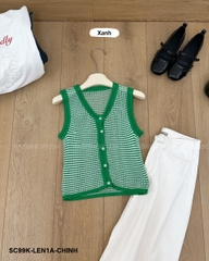 SC99K Áo Len Số 1-A Gile Len Móc 80x43