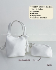 Túi Số 171-E 7180 Da Đeo Chéo Tag + Ví