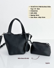 Túi Số 171-E 7180 Da Đeo Chéo Tag + Ví