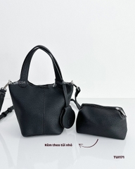 Túi Số 171-E 7180 Da Đeo Chéo Tag + Ví