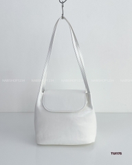 Túi Số 175-E 9916 Da 2 Dây Trơn Nắp Gập