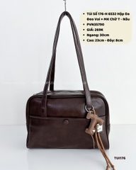 Túi Số 176-H 6532 Hộp Da Đeo Vai + MK Chữ T