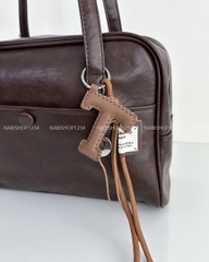 Túi Số 176-H 6532 Hộp Da Đeo Vai + MK Chữ T