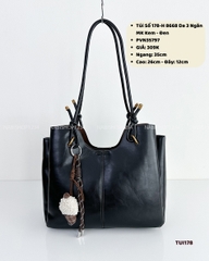 Túi Số 178-H 8668 Da 3 Ngăn + MK Kem