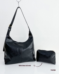 Túi Số 183-H 3031 Đeo Vai Da Trơn + Ví